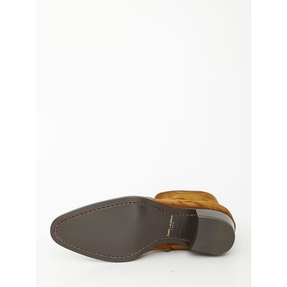 Land-Coloured Suede Ankle Boot for Men - Picture 4 of 4